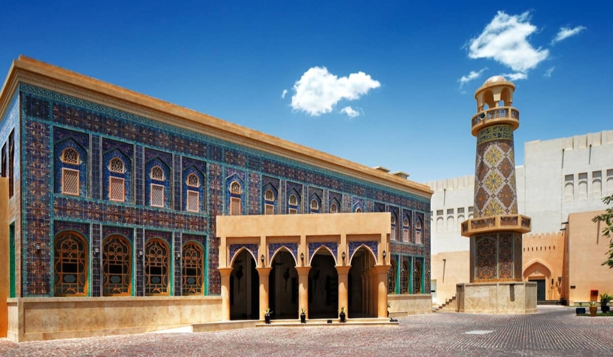 The Blue Mosque Katara a Popular Destination Among Foreign Tourists